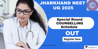 JCECE Special Round Counselling 2025 Schedule Announced; Registration till November 6